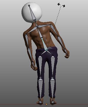 Blender メッシュにボーン Armature を入れてポーズ変更できるようにする ユガラボ